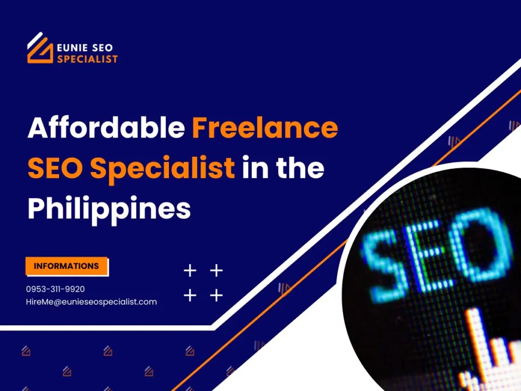Affordable Freelance SEO Specialist in the Philippines